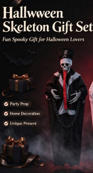Halloween Specifické • Čínský děsivý černobílý bezduchý visící dekorativní rekvizity pro scénář vraždy v uzavřené místnosti, téma strašidelného domu, dekorace pro Halloween party atmosféru visící rekvizity čínské hrůzy